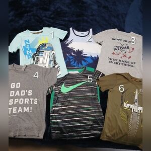 Boys Shirt BUNDLE SIZE 4-5 Short Sleeve